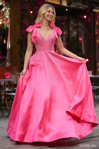 Sherri Hill 56929 #5 Peach thumbnail