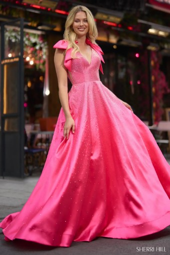 Sherri Hill 56929 #3 Peach thumbnail