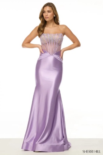 Sherri Hill 57071 #5 Lilac thumbnail