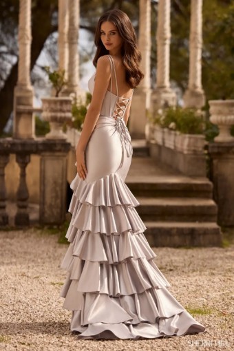 Sherri Hill 57146 #5 Silver thumbnail